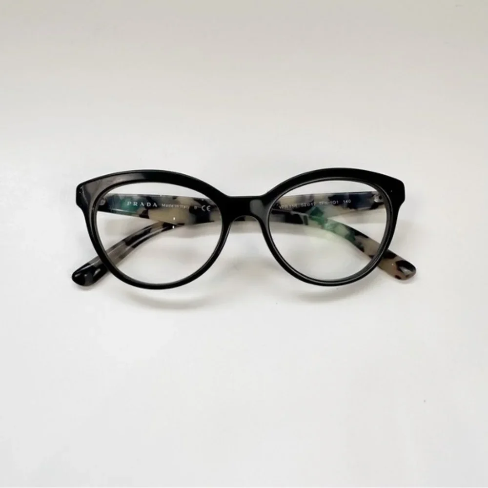 Prada Cat Eye Eyeglasses Prescription Frames - Picture 2 of 7